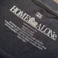 Home Alone Kevin McCallister Wet Bandits Size 2XL Mens Black T-Shirt Scream