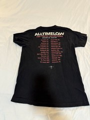 All Time Low Young Renegades 2017 Tour Short Sleeve T-Shirt Size M Black 162