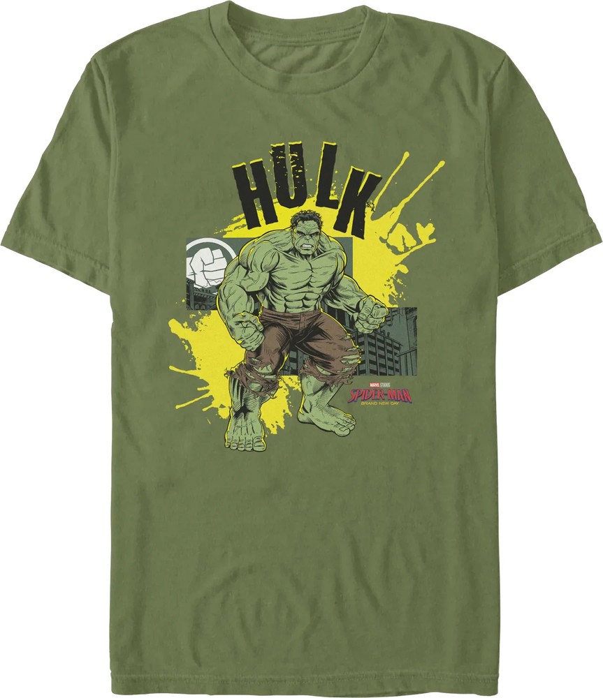 Hulk Spider-Man T-Shirt 180 GSM | 100% Cotton DTG Print