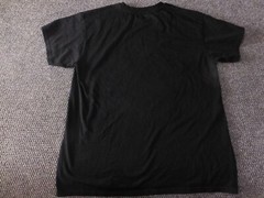 Brisco Brands Mens Shirt Large black logo graphic pizza humor