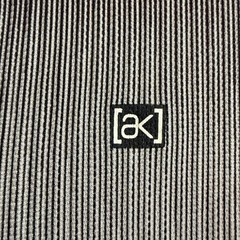 Y2K Vintage BURTON AK | Base Layer Top Tech Shirt | Medium Black and White