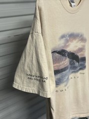 Vtg Anthony Casey GOLDEN TALE Art Whale Graphic T-Shirt Adult Size XL