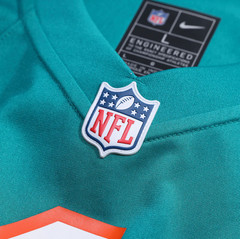 NIKE Miami Dolphins Tyreek Hill Alternate Game Jersey Aqua Men’s Size X-Large XL