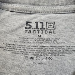 5.11 Tactical Shirt Mens Medium Gray Logo Graphic