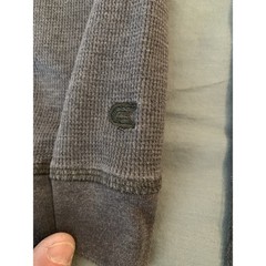 Colosseum Long Sleeve Thermal Nebraska Men’s 2X/Large Gray Waffle Pullover