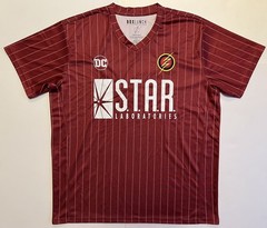 The Flash Barry Allen Soccer Jersey Size XL DC Comics BoxLunch Star Labs