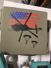 X-Large HackOPS (Grunt Style Fit) Army Green Paratrooper Cotton Poly Blend