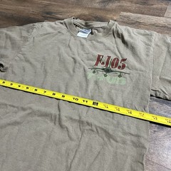 VTG F105 Thud Rolling Thunder Express Fighter Jet T-Shirt Adult S Small Military