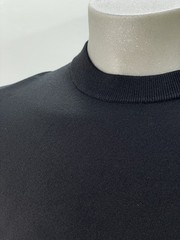 Theory Mens Soris Tee Black Size L Light Bilen Crewneck Short Sleeve