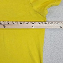 Hollister Mens T Shirt Large Yellow Applique Seagull 22 Logo Surf Y2K Graphic L