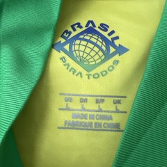 Brazil National Team Soccer Jersey Custom Back Creed 23 Mens Large