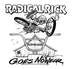Limited Radical Rick Goes Nowear Tee Shirt Bmx Rad 100% MONEY GOES TO NONPROFIT