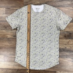BYLT Shirt Mens Large Short Sleeve Drop Cut Performance Crew Neck T