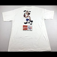 NEW Vintage 1994 USA World Cup Soccer Coca-Cola T Shirt White Men’s XL – NWT NOS
