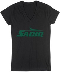 Kenyon Sadiq Jets Logo LADIES V-Neck Shirt T-Shirt