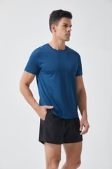 Men’s Short Sleeve UPF 50+ Sun Protection Shirts Quick Dry Rashguard Gym Shirt