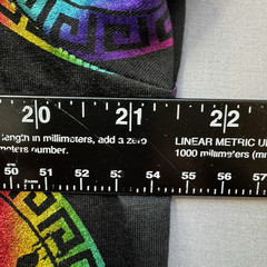NWT Drill NYC Shirt Men’s Black Medusa Metallic Multicolor Tee Short Sleeve