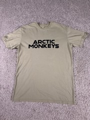 Arctic Monkey North American Tour Rock Green T-Shirt Size Medium New
