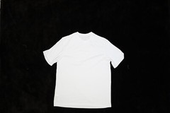 Joma Mens Solid White Short Sleeve Round Neck Athletic Soccer Blank T-Shirt L