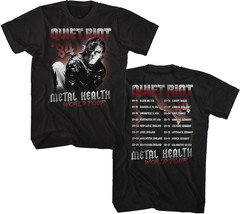 Quiet Riot Vintage Concert T-shirt – Metal Health World Tour ’84. Men’s Unisex B