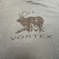Vortex Optics Elk Mountain Short Sleeve T-Shirts Men’s Large Blue