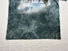 Vintage The Mountain Wolf Pack Tie Dye T Shirt Yellowstone National Park XL