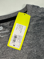 All in Motion Men’s Relaxed Fit Soft Stretch T Shirt Gray Size Medium NWT