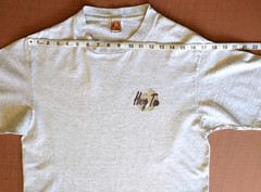 Hang Ten Vintage T Shirt Heather Gray Size L Surfer Surf Beach California