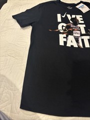 Nike Medium Black I’ve Got Faith Kipchoge Graphic Shirt**SMALL HOLE**See Picture
