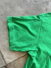 Vtg Y2K Hurley Grunge Skater Cyber T-Shirt Mens XL Green Affliction Style Tee