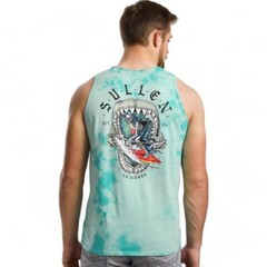 Men’s Sullen Art Collective No Biters Neptune Florida Keys Tank Top T-Shirt
