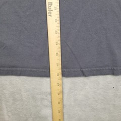 Hybrid Tees Shirt Mens Large Gray Bird Graphic Nature Wildlife Blue Black Tee