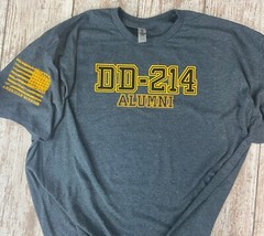DD-214 Alumni Military T-shirt. Perfect For Military Veteran 823