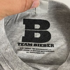 Team Justin Bieber Stadium World Tour 2017 Merch Long Sleeve T-Shirt Size XS