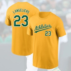 HOT ITEM!! Shea Langeliers #23 Oakland Athletics 2025 Name & Number Fan Gifts