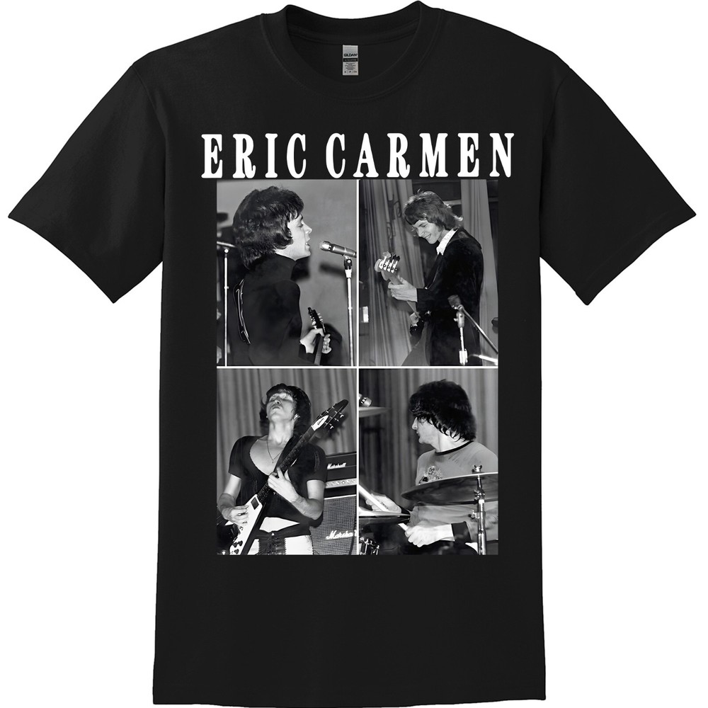 Rare Eric Carmen Men Black All Size 11D105