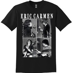 Rare Eric Carmen Men Black All Size 11D105