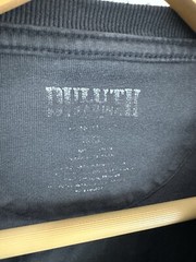 VTG Duluth Gradient Sun Faded Worn Down Cotton Distressed Pocket T-Shirt 3XL