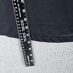 Cuts T Shirt Mens XXL Athletic Fit Elongated Long Sleeve Curved Hem Henley