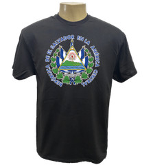EL SALVADOR MAP FLAG Heat transfer 100%Cotton Short Sleeve T Shirt Free Shipping