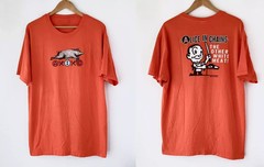 Alice In Chains The Other White Meat 2 side orange color shirt KV26570