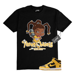 Dunk Tang Pollen Yellow Gold Black White High 2024 T Shirt to Match PC
