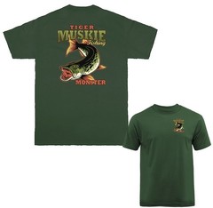 Tiger Muskie Fishing Outdoor Sports T-shirt
