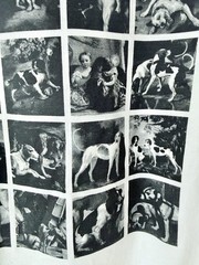Uniqlo UTGP Louvre Museum Dog Art Graphic Tee White Size L | Paws of the Louvre