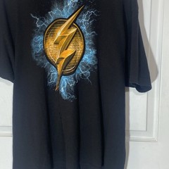 The Flash DC Comics COOL Logo Graphic Medium T-Shirt, XXL Justice League Tshirt