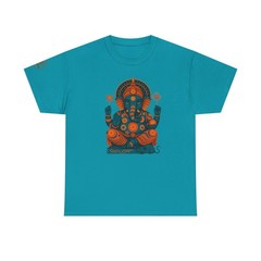 Ganesha Elephant Head Tee, Atman Soul Shirt, Unisex Graphic Print Top, Hindu