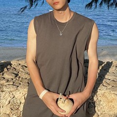 Men’s Vest Casual Daily Holiday O Neck Regular Slight Stretch Vacation
