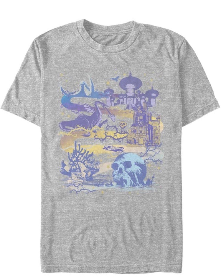 Disney Villains Map Men’s Size M C207