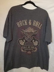 Rock & Roll Hall Of Fame Cleveland Ohio Tee 2XL **See Note** In Description