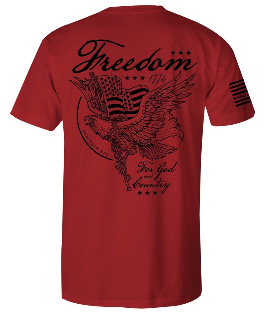 Howitzer Clothing Men’s T-shirt Freedom Country